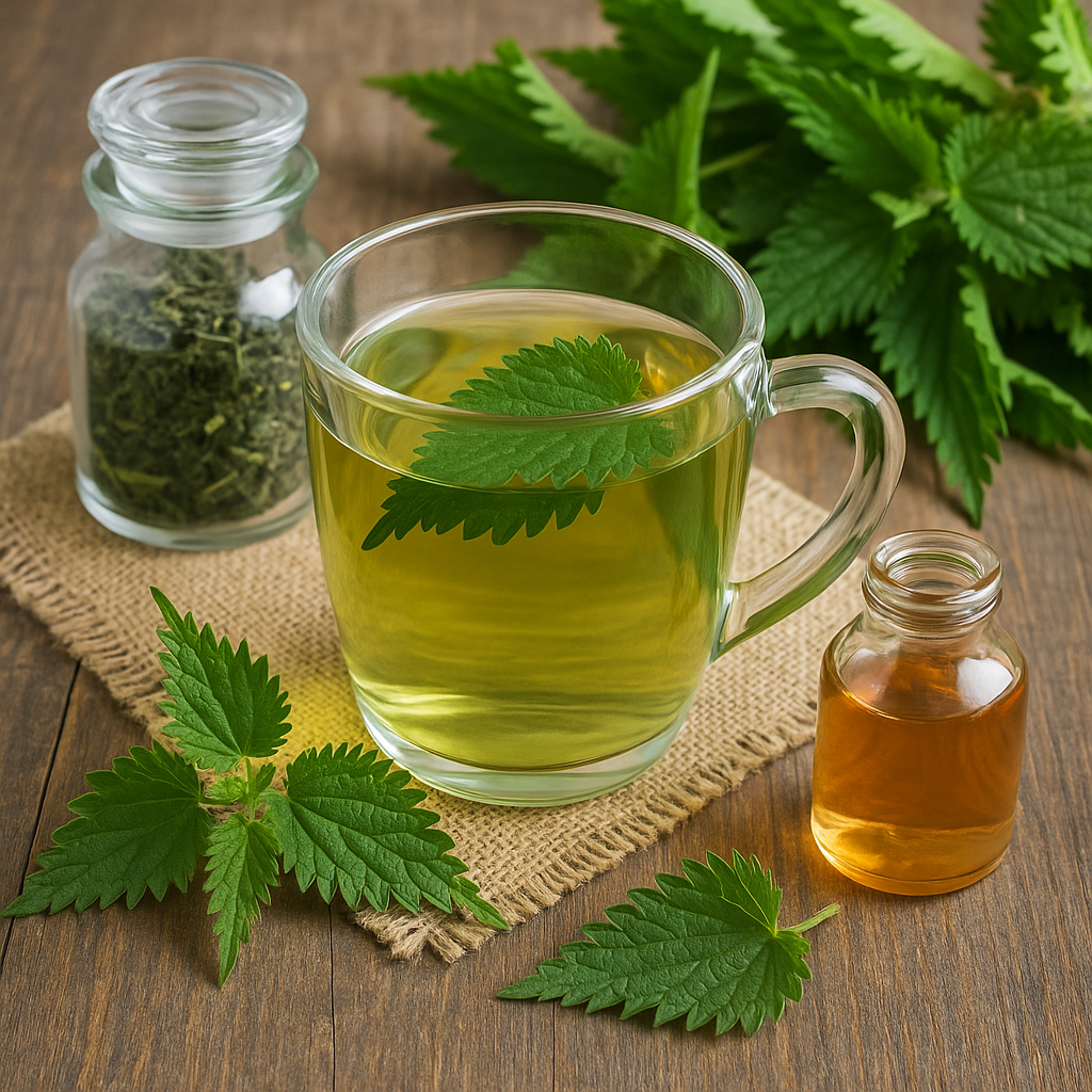 Boissons à base d&rsquo;ortie pour remédier aux douleurs