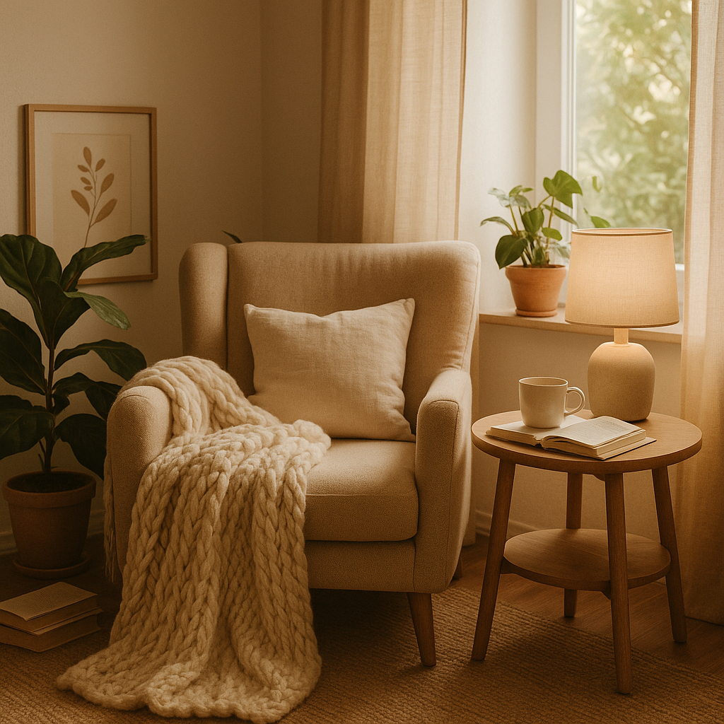 Créer un coin lecture apaisant chez soi